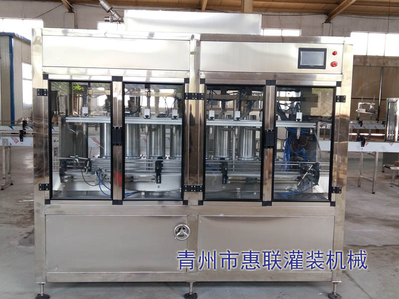 8頭活塞式食用油灌裝機